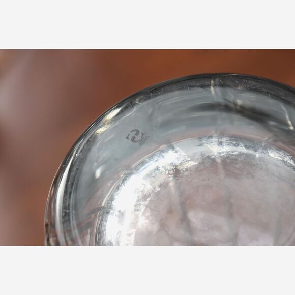 Vintage Spiegelau German Crystal Vase Vertical Panel Cut Lead Crystal Ovoid - Picture 5 of 6